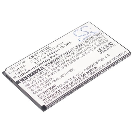 Bsc Preferred ZTE N960 U236 X920 Mobile Phone Replacement Battery CS-ZTU232SL
